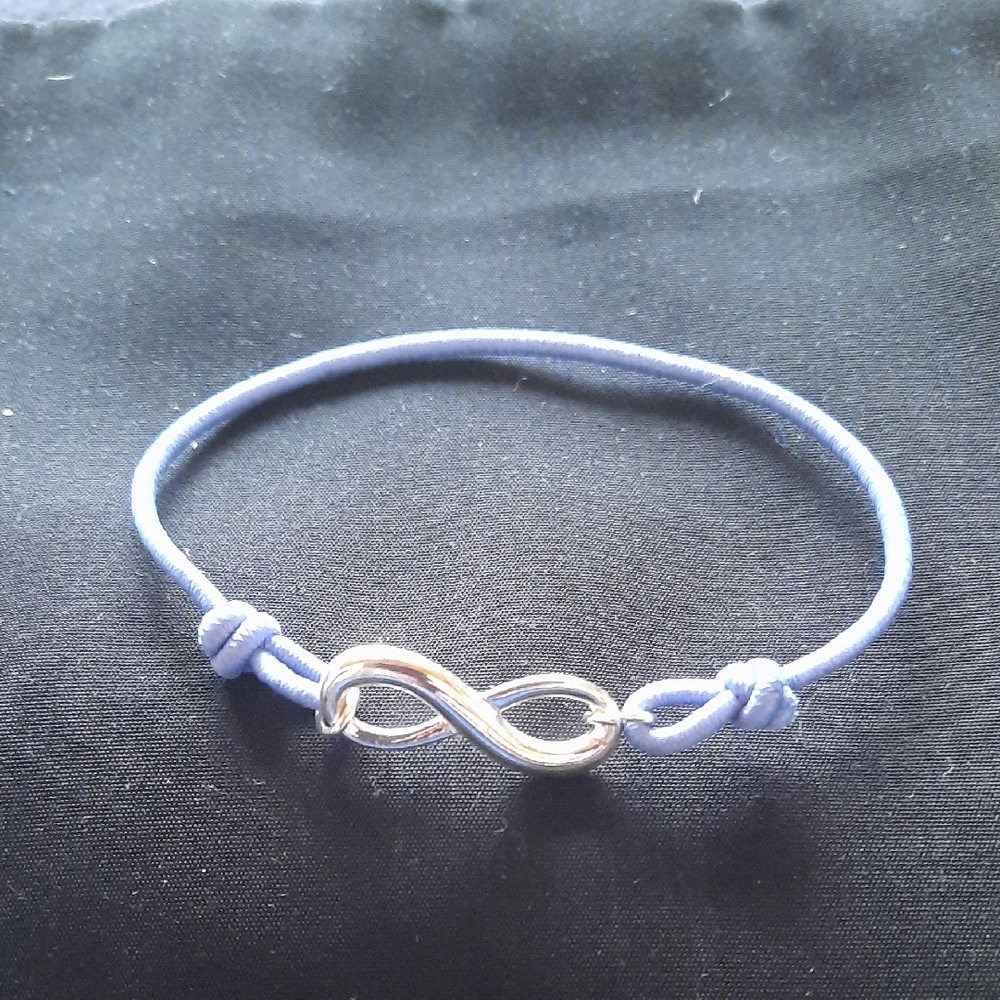 Silver Infinity Knot empowerment Bracelet